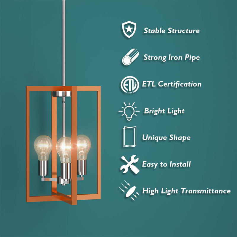ARLIME 3-Light Pendant Lamps, Pendant Lighting Fixture